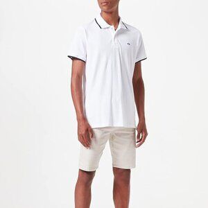 BLEND short sleeve  white polo from BLEND size large